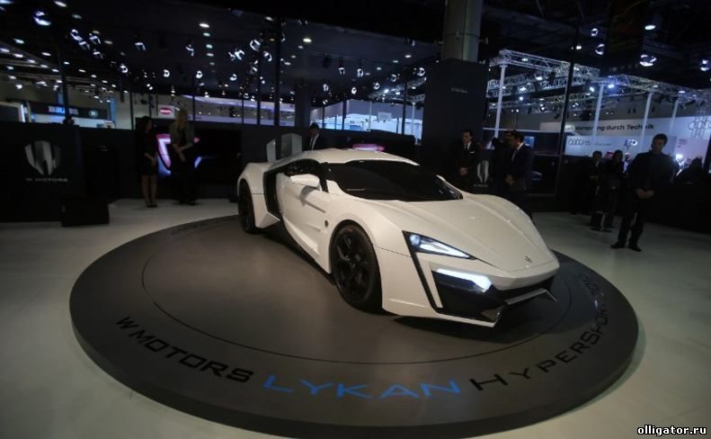 Арабский суперкар W Motors LykanHypersport