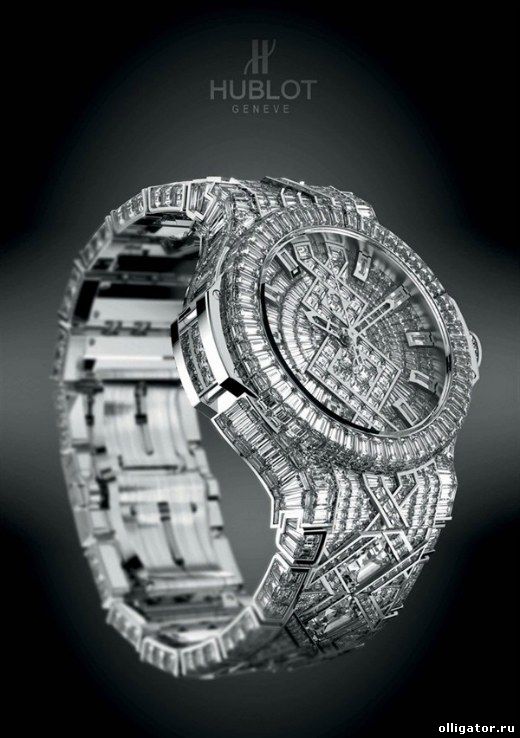 Бриллиантовые часы Hublot стоимостью $5000000