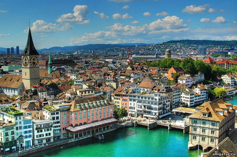 Цюрих - самые дорогие отели в мире