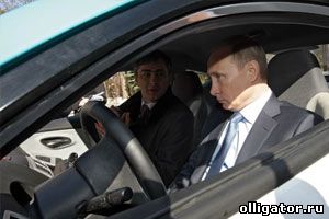 Путин и Ё-мобиль