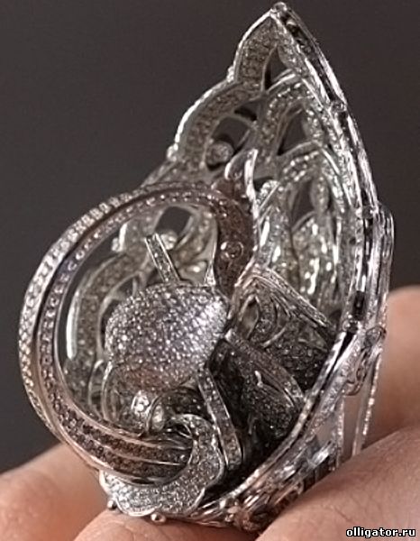 Самое дорогое кольцо в мире - кольцо "Царевна Лебедь" - фото